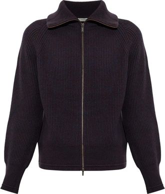 Entire studios Wol Cardigan - Heren - Vesten - Blauw - Xl/2Xl - Wol - Truien & Vesten