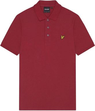 Lyle & Scott Heren Logo Poloshirt (Bourgondi&euml;)