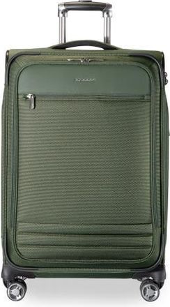 Ricardo Beverly Hills Ashbury Softside Luggage, Expandable Suitcase, Lightweight Sustainable rPET Travel Bag with TSA Lock & Dual Spinner Wheels