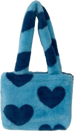 Generic Autumn and winter artificial wool bag girl cute shoulder bag