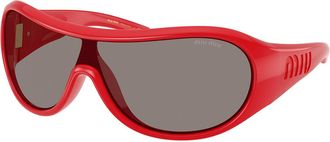 Miu Miu MUB14SU 27N80Q Womens Sunglasses Red Size 133