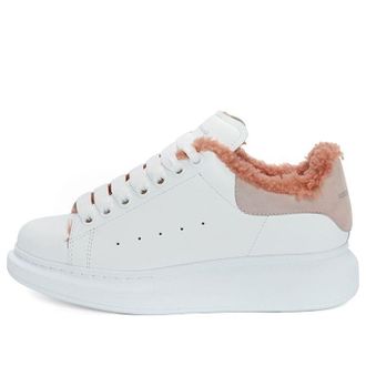 Alexander McQueen (WMNS) Alexander McQueen Oversized Sneaker White Patchouli 609650WIAFJ9446