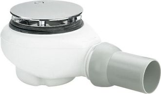 Villeroy & Boch Tempoplex Plus douchebakafvoer v douchebak - met gat 90mm chroom