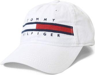 Tommy Hilfiger Mens Baseball Cap White White One size