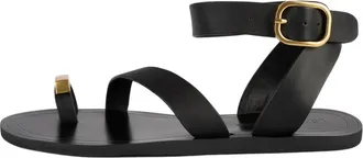 L37 Ocean Odyssey Stijlvol Schoeisel - Dames - Sandalen - Zwart - 40 EU - Schoenen