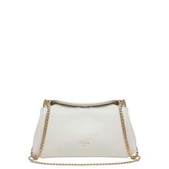 Prada Shoulder Bags, female, White, ONE SIZE, Borsa a spalla media