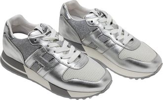 Hogan Ribbed Leather Sneaker