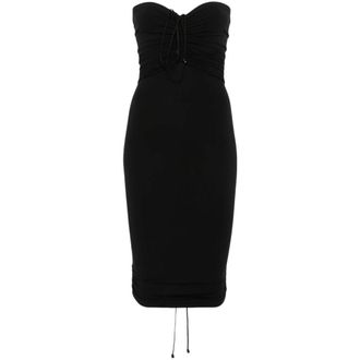 Wolford Midi Kleedjes - Dames - Feestkleedjes - Zwart - XS - Wol - Kleedjes