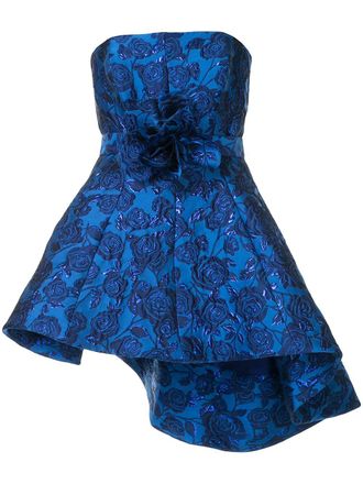 Bambah Bellflower peplum top - Blue