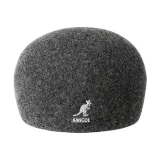 Kangol Seamless Wool 507 - Dames - Hoeden - Grijs - M - Wol - Accessoires