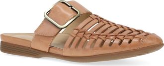 Dansko Leilani Pointed Toe Mule in Light Tan Burnished Nappa at Nordstrom, Size 10.5-11Us