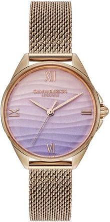 Olivia Burton Azure Mesh Strap Watch, 30mm in Pink at Nordstrom