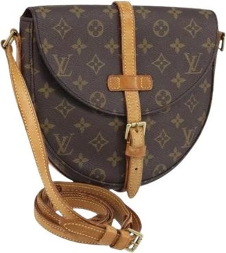 Louis Vuitton Pre-owned Cross Body Bags, female, Brown, Size: ONE SIZE Pre-owned Chantilly MM Shoulder Bag