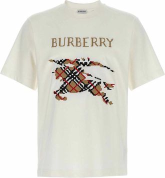 Burberry Cross Stitch T-Shirt
