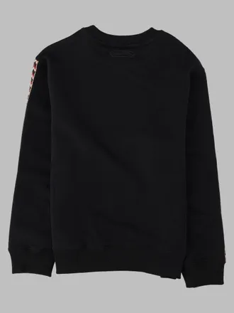 Lanvin Logo-Embroidered Sweatshirt - Black