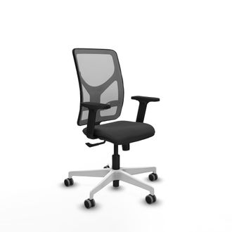 Piqueras y Crespo Silla De Oficina Piqueras Y Crespo Motilla Negro Espuma Alta Densidad