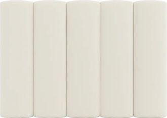 Colch&oacute;n Morfeo Cabecero tapizado acolchado extragrueso blanco, cama 90 cm, 100x120 cm