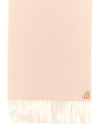 Prada Silk and Cashmere Scarf - Pink