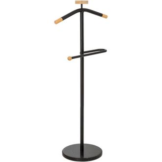 Wanderlust Deco Gal&aacute;n De Noche De Metal Y Madera 120h Cm