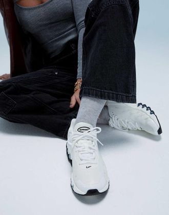 Nike Air Max DN8 sneakers in white and black