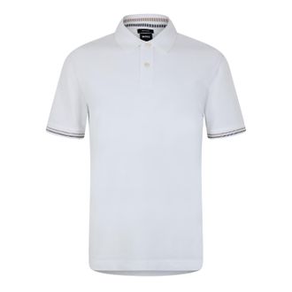 HUGO BOSS Heren Regular Poloshirt (Wit)