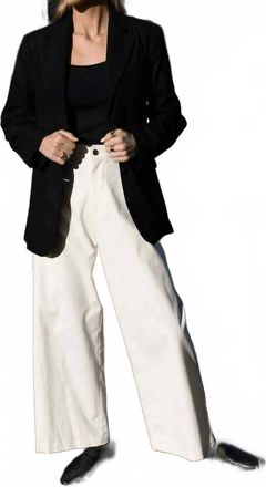 Emerson Fry Atelier Crop Chino Trouser In Natural