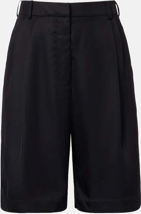 Frankie Shop Bermuda Marfa in twill con pince