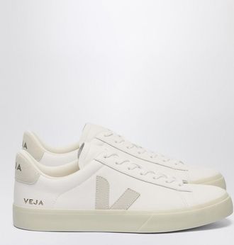 Veja Sneaker Campo in white leather and suede