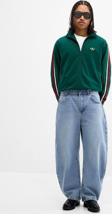 Djab Mens Light-blue wash loose jean Malasaa fit - Barrel