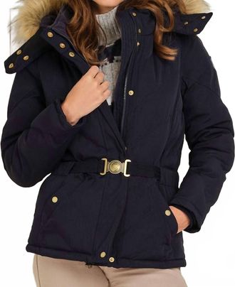FAIRFAX & FAVOR Charlotte Jacket In Navy