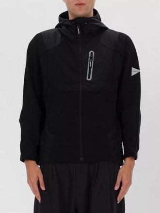 And Wander hooded long sleeve jacket pocket