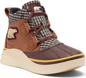 Sorel Out N About IV Classic Waterproof Duck Boot in Rustic Brown/Redwood at Nordstrom Rack, Size 9.5