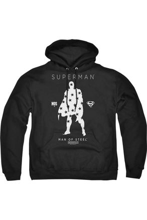 Gildan Superman Star Silhouette Adult Pull Over Hoodie / Hooded Sweatshirt