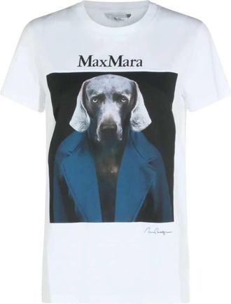 Max Mara bedrukt T-shirt