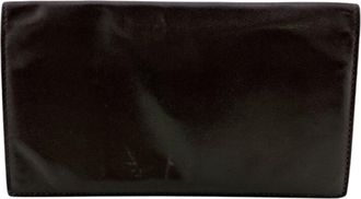 Herm&egrave;s Brown Leather Wallet (Bi-Fold) (Pre-Owned)