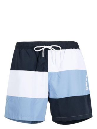 BOSS Court colourblock swim shorts - Blue