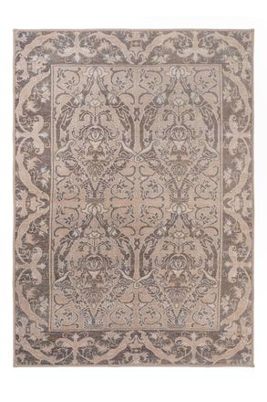 Kukoon Machine Washable Natural Jute Blend Distressed Beige Area Rug in Taupe | Size: 200 cm x 290 cm
