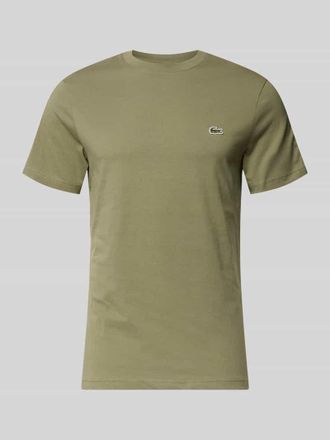 Lacoste Regular Fit T-Shirt aus reiner Baumwolle in Khaki, Gr&ouml;&szlig;e XXXL