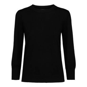 Minus Round-neck Truien - Dames - Ronde hals truien - Zwart - M - Truien & Vesten