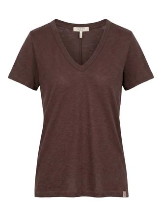 Rag & Bone V-neck T-shirt - Brown