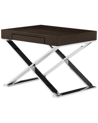 Pangea Home X-Leg Side Table