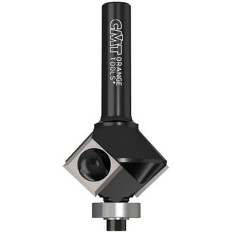 CMT 659.024.11 Fresa &Agrave; Biselar Con Colta Y Rodamiento Hw Z2 S=6 D=25x11x65 A=22&deg; Recta