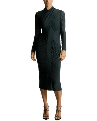 Reiss Myla Ruched Bodycon Midi Dress