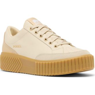 Sorel Ona Ave Platform Sneaker in Bleached Ceramic/Gum at Nordstrom Rack, Size 10.5