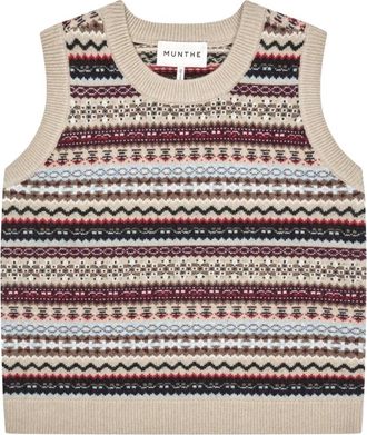 Munthe Maglia Girocollo - - Knitwear - Donna - Multicolore - L