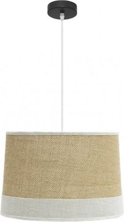 Fabrilamp Colgante Tietar 1xe27 Saco/blanco Regx40x40 Cm
