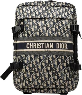 Dior Pre-owned Weekend Bag - Dames - Vintage Weekendtas - Blauw - ONE Size - Vintage