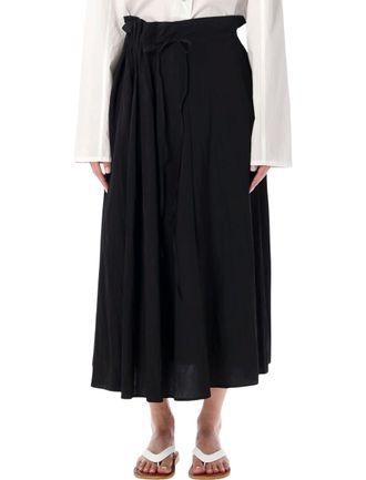 STUDIO NICHOLSON Messina High Waisted Long Skirt