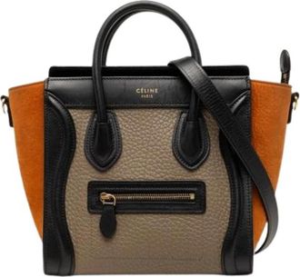 Celine Pre-owned Vintage Schoudertas - Dames - Vintage Handtas - Veelkleurig - ONE Size - Leer - Vintage