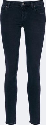 7 For All Mankind Inkstone low-rise skinny jeans